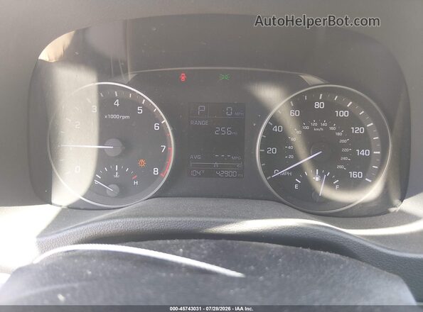 KMHD74LF6JU477087 2018 HYUNDAI ELANTRA Gray Հետևի նստատեղերի տեսք