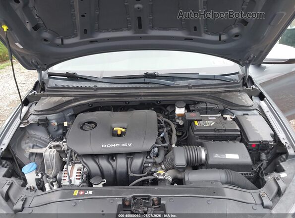 KMHD74LF6JU581806 2018 HYUNDAI ELANTRA Gray Հետևի տեսք