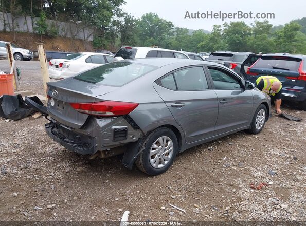 KMHD74LF6JU581806 2018 HYUNDAI ELANTRA Gray Հետևի աջ
