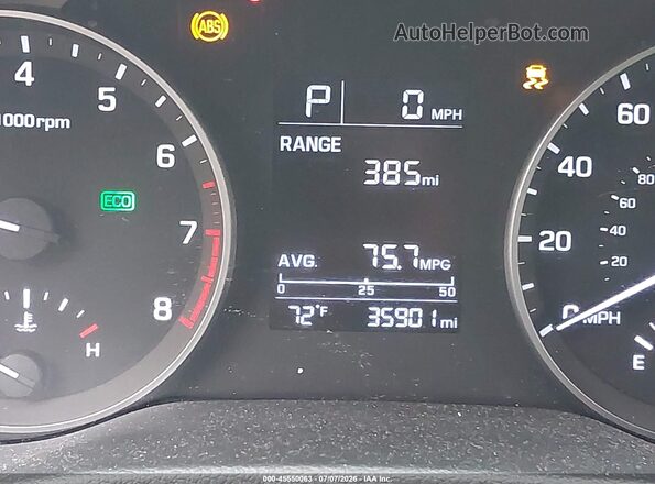 KMHD74LF6JU581806 2018 HYUNDAI ELANTRA Gray 