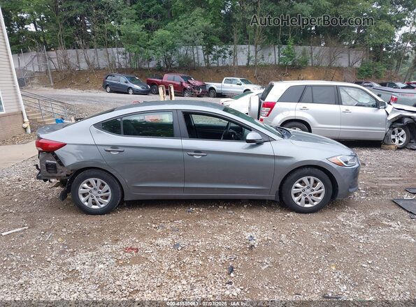 KMHD74LF6JU581806 2018 HYUNDAI ELANTRA Gray Սալոնի հետևի տեսք