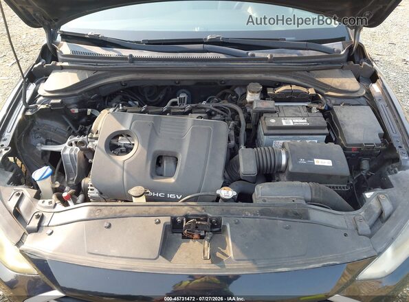 KMHD74LF6JU612245 2018 HYUNDAI ELANTRA Black Вид ззаду