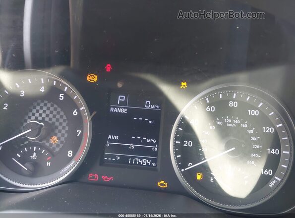 KMHD74LF6KU788911 2019 HYUNDAI ELANTRA Silver Widok tylnych siedzeń