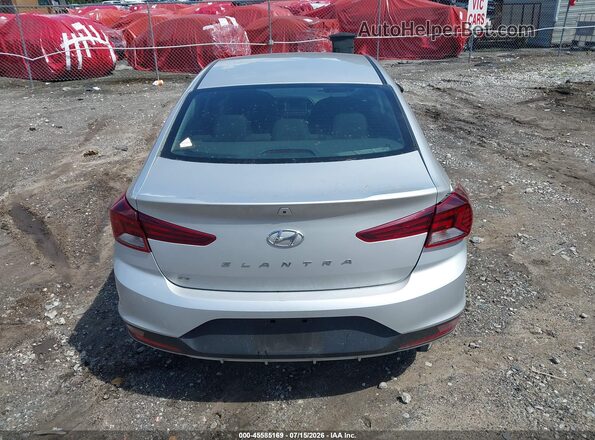 KMHD74LF6KU788911 2019 HYUNDAI ELANTRA Silver 