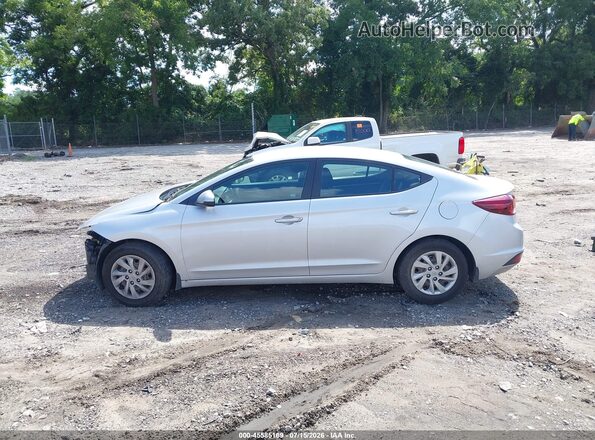KMHD74LF6KU788911 2019 HYUNDAI ELANTRA Silver 