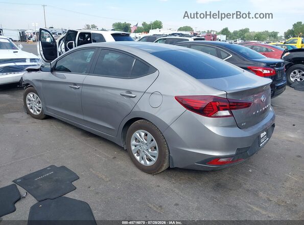 KMHD74LF6LU045280 2020 HYUNDAI ELANTRA Gray Tył lewy