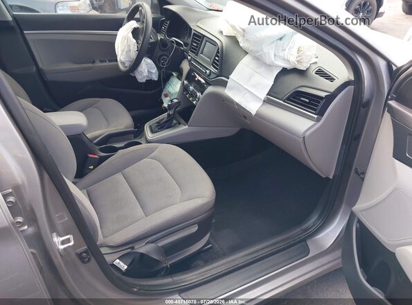 KMHD74LF6LU045280 2020 HYUNDAI ELANTRA Gray Widok wnętrza z przodu