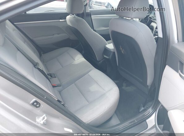 KMHD74LF6LU045280 2020 HYUNDAI ELANTRA Gray Widok naklejki z numerem VIN