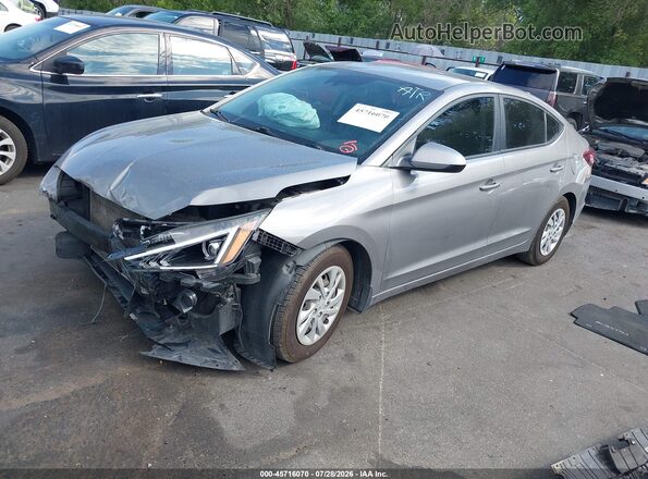 KMHD74LF6LU045280 2020 HYUNDAI ELANTRA Gray Przód lewy
