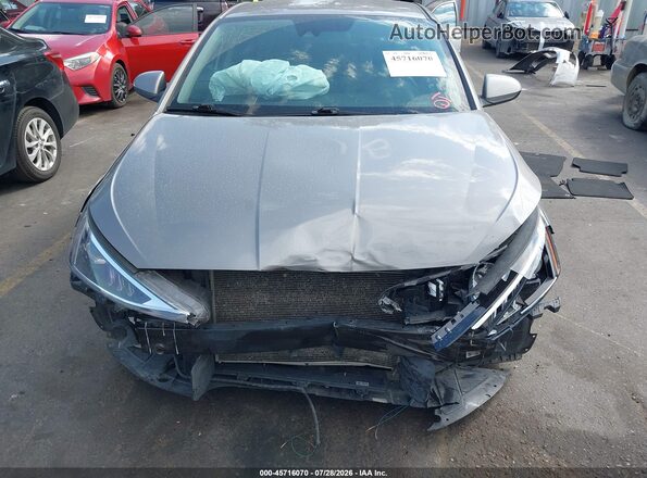 KMHD74LF6LU045280 2020 HYUNDAI ELANTRA Gray Widok wnętrza z tyłu