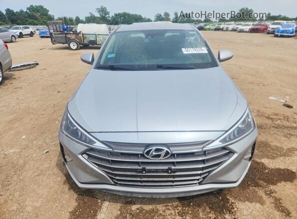 KMHD74LF6LU105154 2020 HYUNDAI ELANTRA Silver Vista frontal