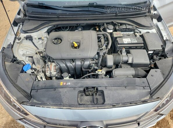 KMHD74LF6LU105154 2020 HYUNDAI ELANTRA Silver Vista interior trasera