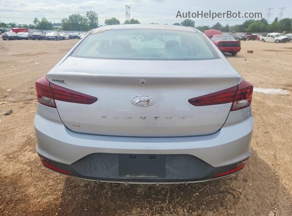 KMHD74LF6LU105154 2020 HYUNDAI ELANTRA Silver Vista trasera