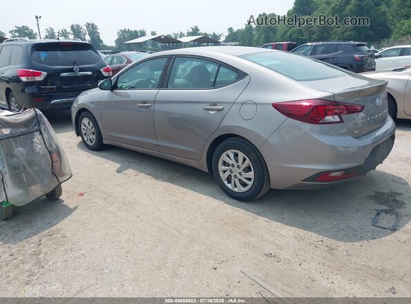 KMHD74LF6LU952885 2020 HYUNDAI ELANTRA Brown Rear left