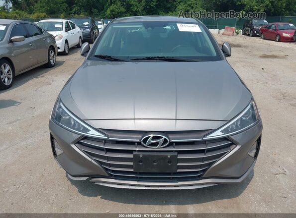 KMHD74LF6LU952885 2020 HYUNDAI ELANTRA Brown Front view
