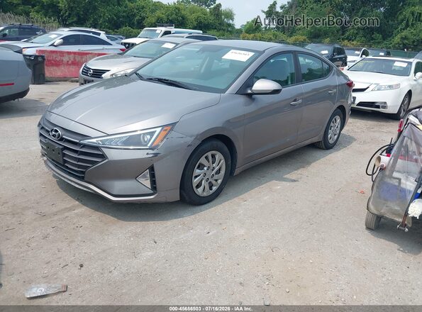 KMHD74LF6LU952885 2020 HYUNDAI ELANTRA Brown Front left