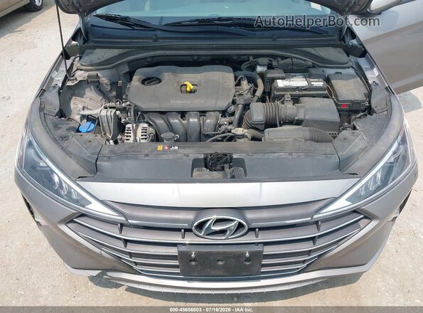 KMHD74LF6LU952885 2020 HYUNDAI ELANTRA Brown Rear view