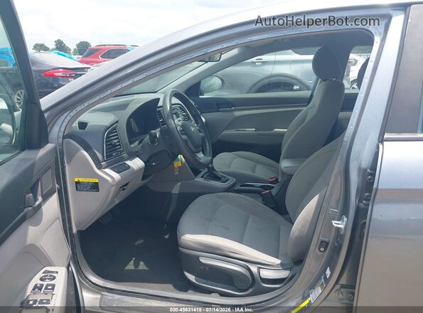 KMHD74LF7HU071930 2017 HYUNDAI ELANTRA Серый Вид щитка приборов