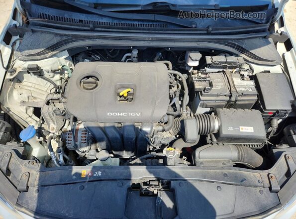 KMHD74LF7HU074410 2017 HYUNDAI ELANTRA Золотой Вид задней части салона