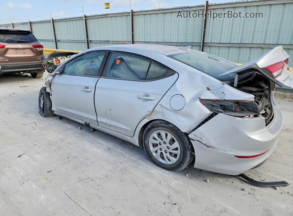 KMHD74LF7HU087593 2017 HYUNDAI ELANTRA Silver Հետևի ձախ