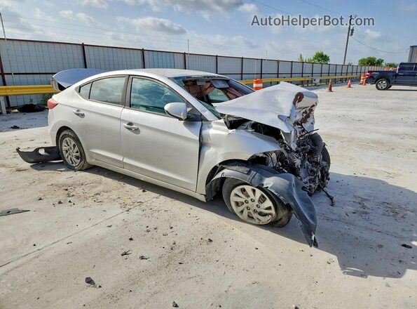 KMHD74LF7HU087593 2017 HYUNDAI ELANTRA Silver Առջևի աջ