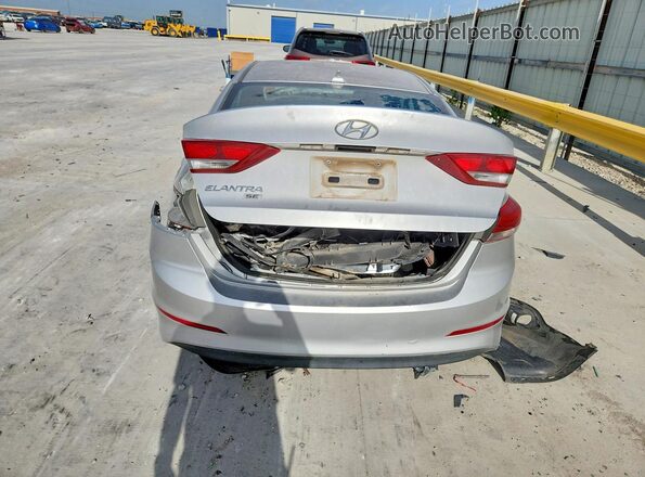 KMHD74LF7HU087593 2017 HYUNDAI ELANTRA Silver Հետևի տեսք