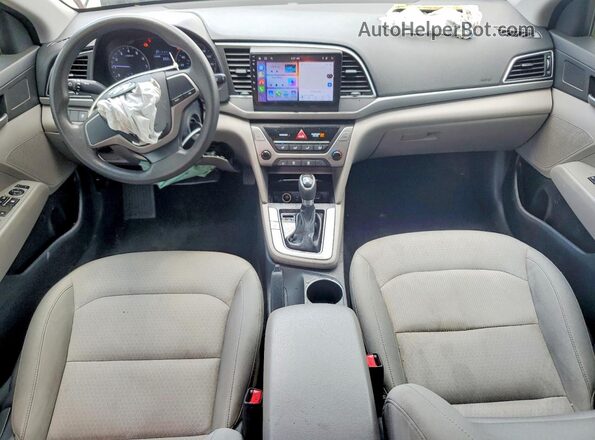 KMHD74LF7HU122424 2017 HYUNDAI ELANTRA Red წინა პანელის ხედი