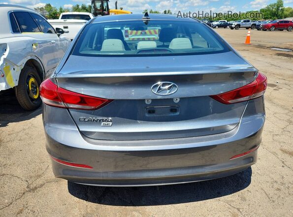 KMHD74LF7HU371144 2017 HYUNDAI ELANTRA Silver Вид ззаду