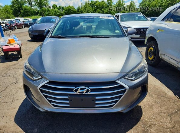 KMHD74LF7HU371144 2017 HYUNDAI ELANTRA Silver Вид спереду