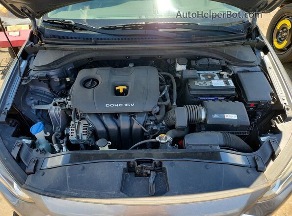 KMHD74LF7HU371144 2017 HYUNDAI ELANTRA Silver Вид задньої частини салону