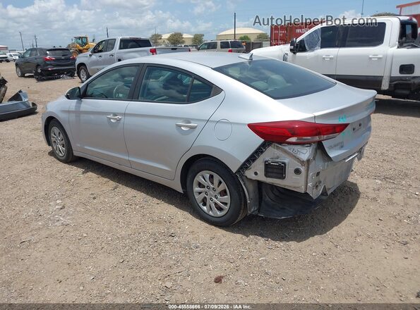 KMHD74LF7HU404952 2017 HYUNDAI ELANTRA Silver Rear left