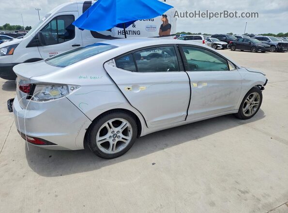 KMHD74LF7KU808972 2019 HYUNDAI ELANTRA Серебряный Задняя правая четверть