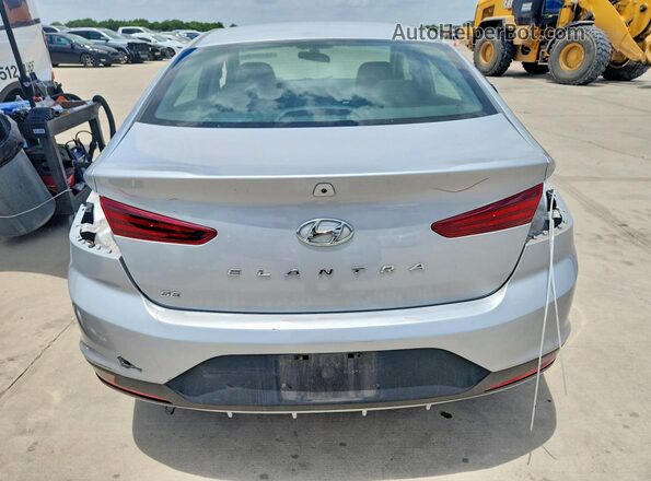 KMHD74LF7KU808972 2019 HYUNDAI ELANTRA Серебряный Вид сзади