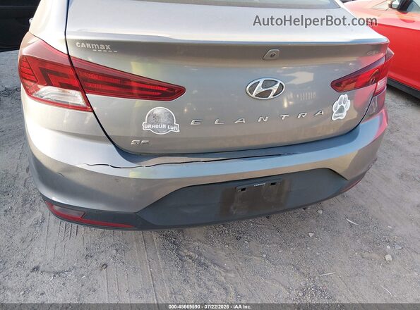 KMHD74LF7KU848842 2019 HYUNDAI ELANTRA Blue Vista frontal