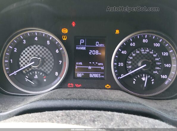 KMHD74LF7KU848842 2019 HYUNDAI ELANTRA Blue Vista de los asientos traseros