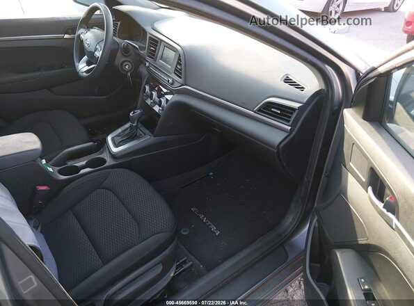 KMHD74LF7KU848842 2019 HYUNDAI ELANTRA Blue Vista interior delantera