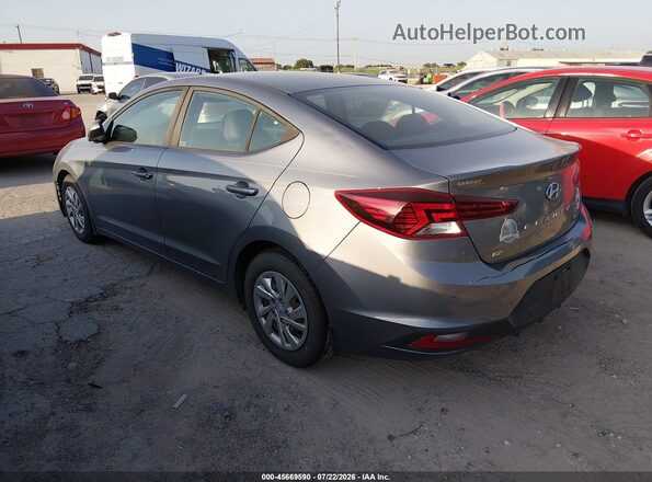 KMHD74LF7KU848842 2019 HYUNDAI ELANTRA Blue Trasero izquierdo