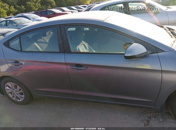 KMHD74LF7KU848842 2019 HYUNDAI ELANTRA Blue Vista interior trasera