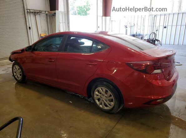 KMHD74LF7LU947632 2020 HYUNDAI ELANTRA Red Trasero izquierdo