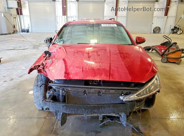 KMHD74LF7LU947632 2020 HYUNDAI ELANTRA Red Vista frontal