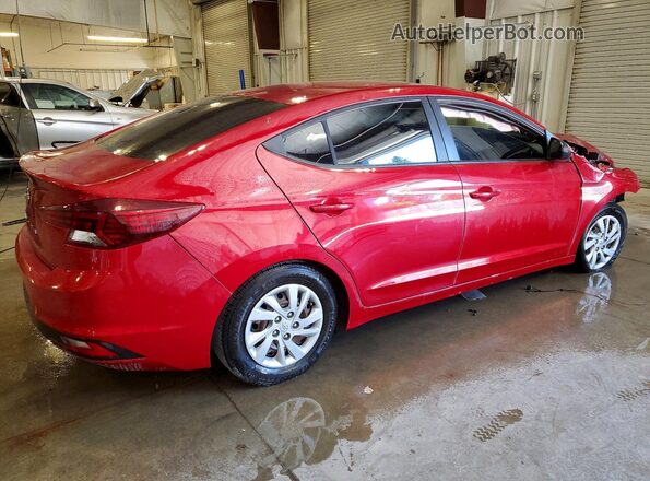 KMHD74LF7LU947632 2020 HYUNDAI ELANTRA Red Trasero derecho