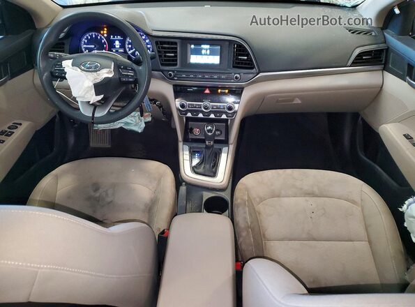 KMHD74LF7LU947632 2020 HYUNDAI ELANTRA Red Vista del salpicadero