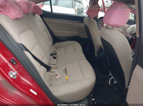 KMHD74LF8HU060872 2017 HYUNDAI ELANTRA Red VIN sticker view