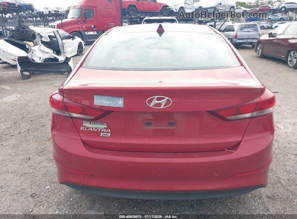 KMHD74LF8HU060872 2017 HYUNDAI ELANTRA Red 