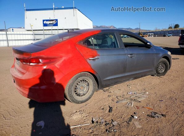 KMHD74LF8HU082841 2017 HYUNDAI ELANTRA Gray Tył prawy