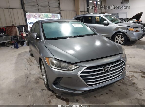 KMHD74LF8HU099445 2017 HYUNDAI ELANTRA Gray Вид спереду