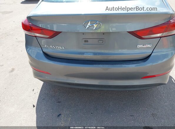 KMHD74LF8HU117698 2017 HYUNDAI ELANTRA Серебряный Вид спереди