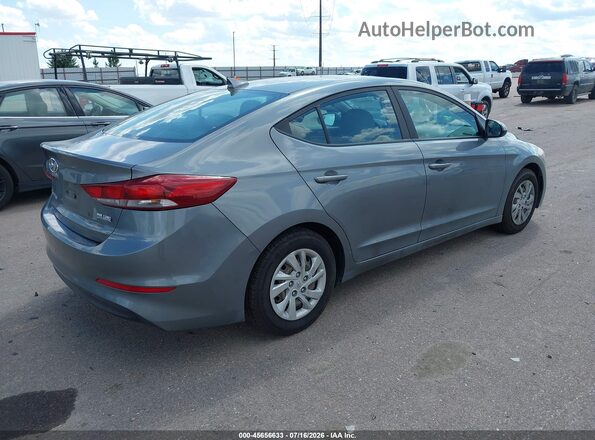 KMHD74LF8HU117698 2017 HYUNDAI ELANTRA Серебряный Задняя правая четверть