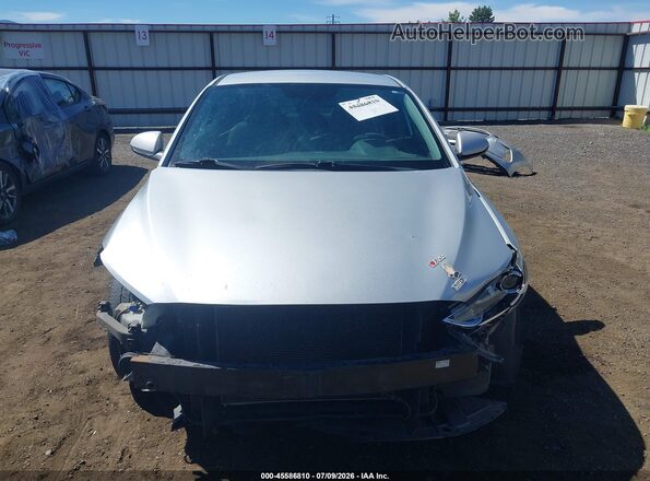 KMHD74LF8JU468780 2018 HYUNDAI ELANTRA Silver Вид щитка приладів