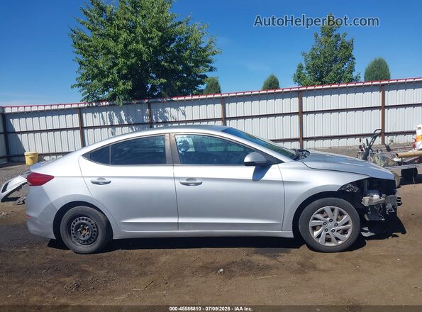 KMHD74LF8JU468780 2018 HYUNDAI ELANTRA Silver Вид задньої частини салону